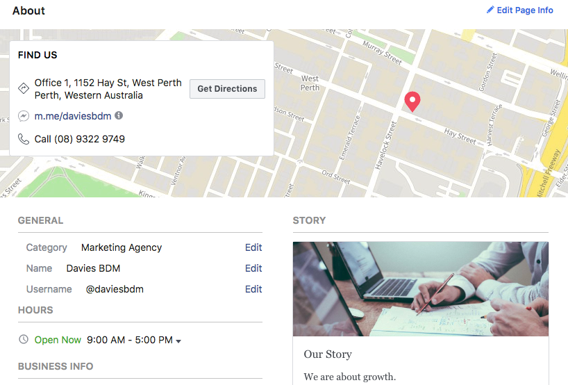 How to make a facebook business page